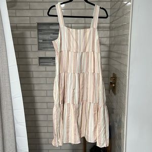 Multicolor A-Line dress